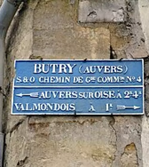 Butry-sur-Oise_-_Plaque_de_direction