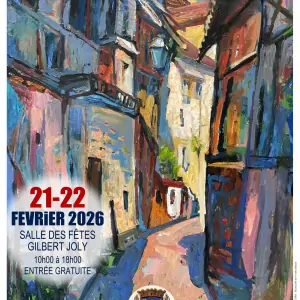 21 et 22 f&eacute;vrier 2026: 30&egrave; salon de peinture