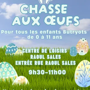 CHASSE AUX ŒUFS 2025