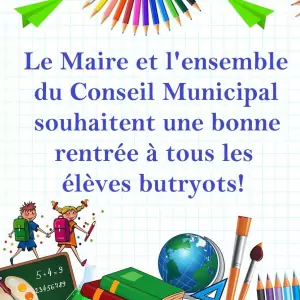 BONNE RENTREE