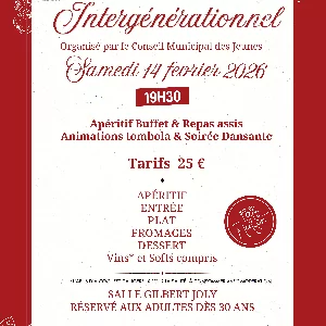 4&egrave;me &eacute;dition du repas interg&eacute;